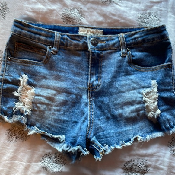 Vintage Havana denim shorts size 28 excellent condition - Picture 1 of 3